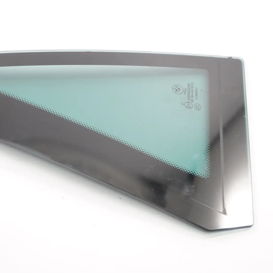 Door Fixed Window Glass Rear Right O/S Triangle Black AS3 to BMW X6 E71 with Part number 7179770 BMW X6 E71 Door Fixed Window Glass Rear Right O/S Triangle Black AS3 - SKU 7179770-1 - Part number 7179770