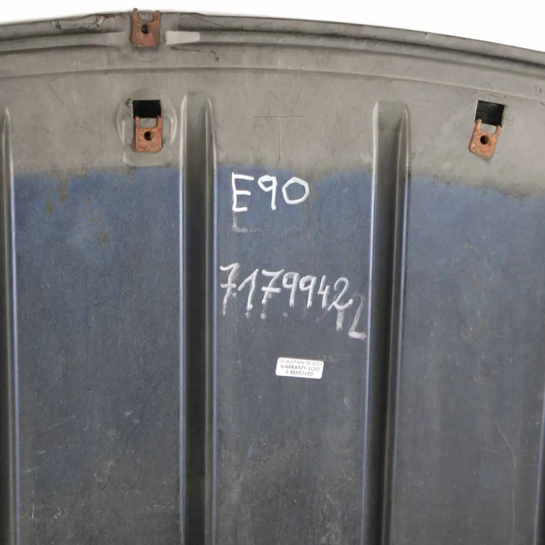 N53 Petrol Engine Underbonnet Shield Protection Screen to BMW E90 E91 E92 with Part number 7179942 BMW E90 E91 E92 N53 Petrol Engine Underbonnet Shield Protection Screen - SKU 7179942 - Part number 7179942