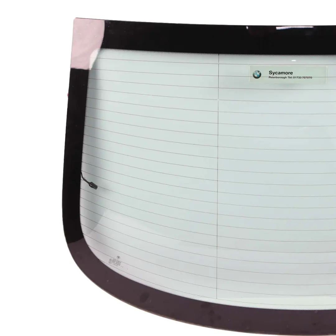 Boot Window Glazing Glass Cover Green AS2 to BMW 6 E63 LCI Coupe Rear with Part number 7180322 BMW 6 E63 LCI Coupe Rear Boot Window Glazing Glass Cover Green AS2 - SKU 7180322 - Part number 7180322