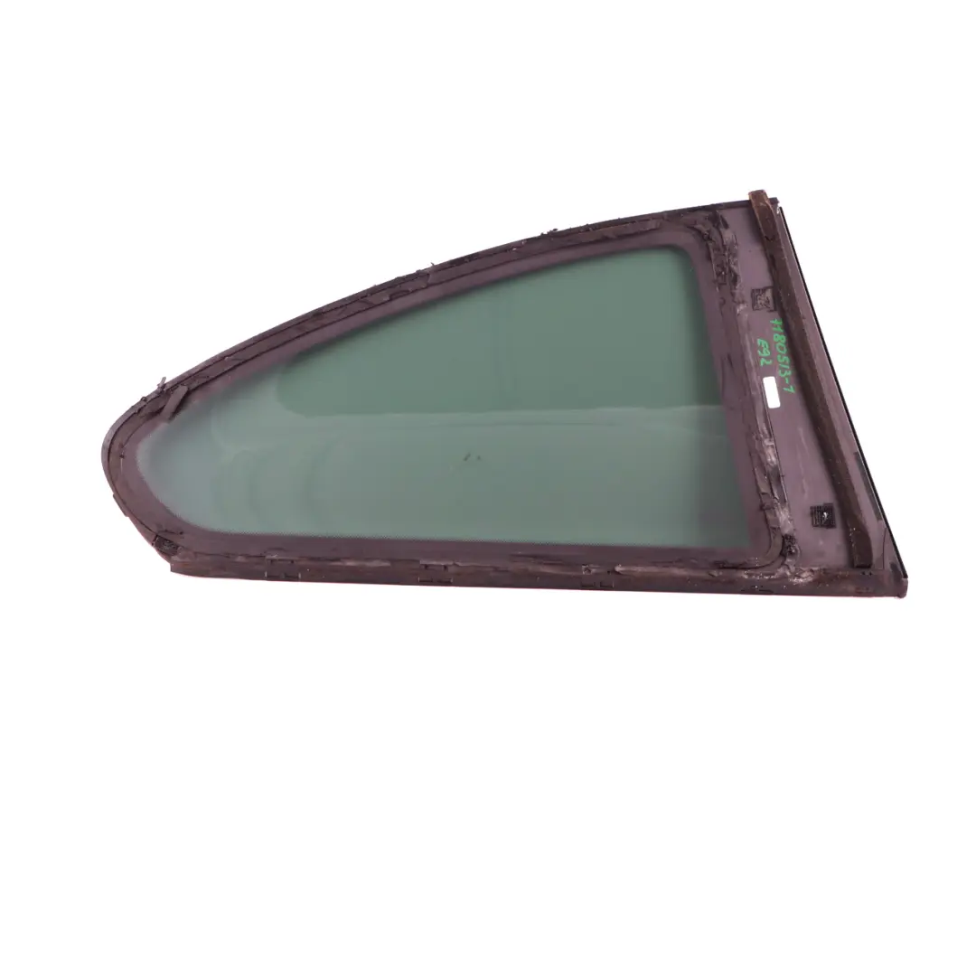 BMW 3 Series E92 Rear Left N/S Door Side Window Glass Black AS3 Black Trim - SKU 7180513-1 - Part number 7180513