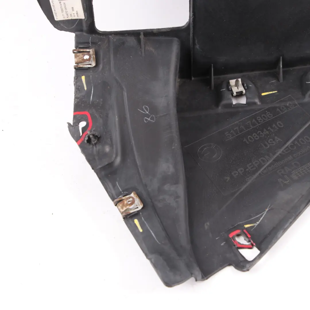 Radlauf Abdeckung Vorne Frontbereich Gehäuse Verkleidung für BMW X6 E71 mit Teilenummer 7180617 BMW X6 E71 Radlauf Abdeckung Vorne Frontbereich Gehäuse Verkleidung - SKU 7180617 - Teilenummer 7180617