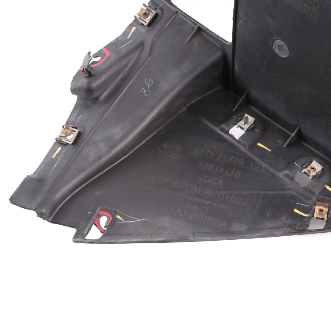 BMW X6 E71 Wheel Arch Cover Front Left N/S Front Section Housing Trim - SKU 7180617 - Part number 7180617