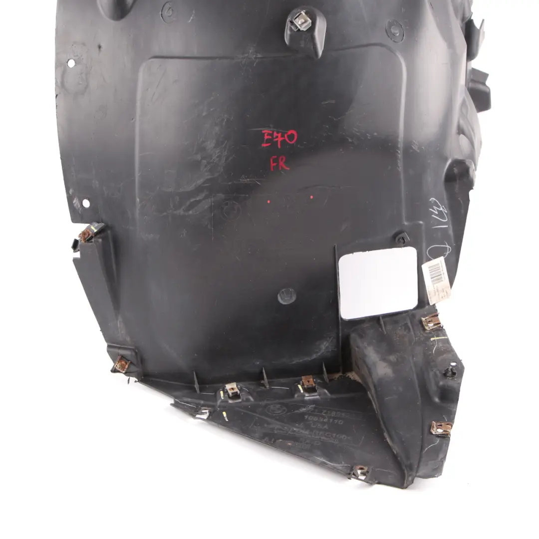 Arch Cover Front Right O/S Front Section Housing Trim to BMW X6 E71 Wheel with Part number 7180618 BMW X6 E71 Wheel Arch Cover Front Right O/S Front Section Housing Trim - SKU 7180618 - Part number 7180618