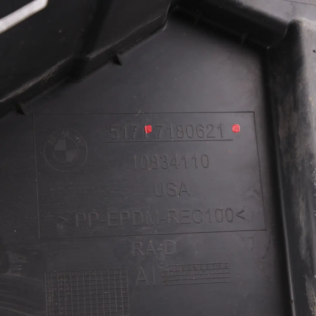 BMW X6 E71 Osłona Nadkola Przednia Lewa Tylna Część Obudowy - SKU 7180621 - Numer Części 7180621