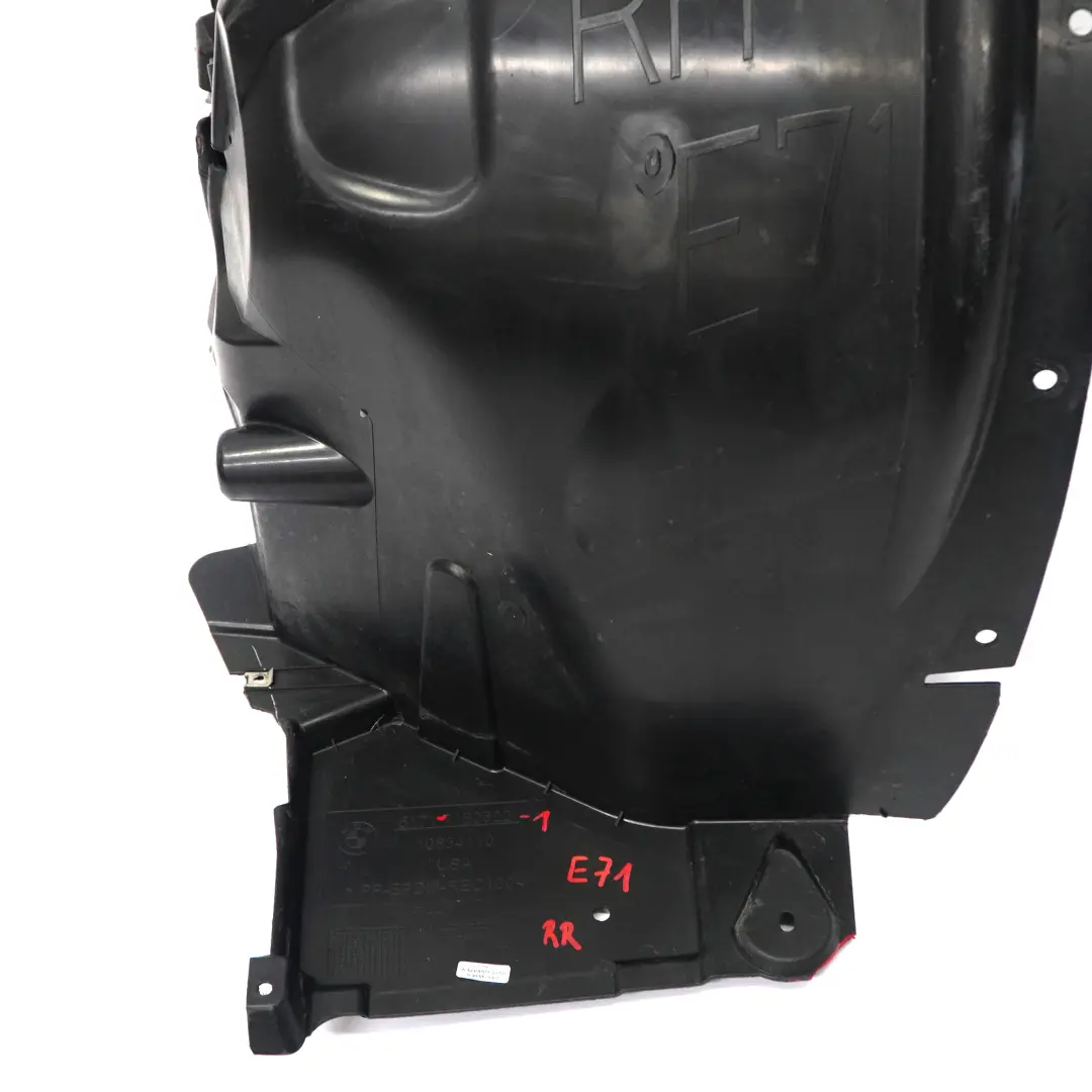 BMW X6 Serie E71 Parte anteriore destra-posteriore Rivestimento passaruota - SKU 7180622-1 - Numero di parte 7180622