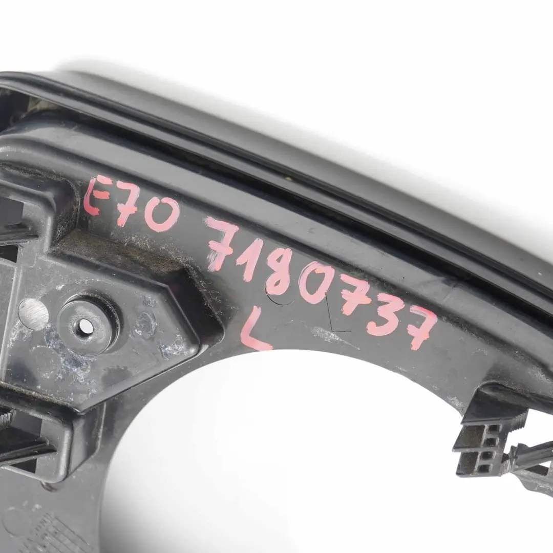 Espejo BMW X5 E70 X6 E71 Tapa Base Puerta Izquierda para Marco con número de pieza 7180737 Marco Espejo BMW X5 E70 X6 E71 Tapa Base Puerta Izquierda - SKU 7180737 - Número de pieza 7180737