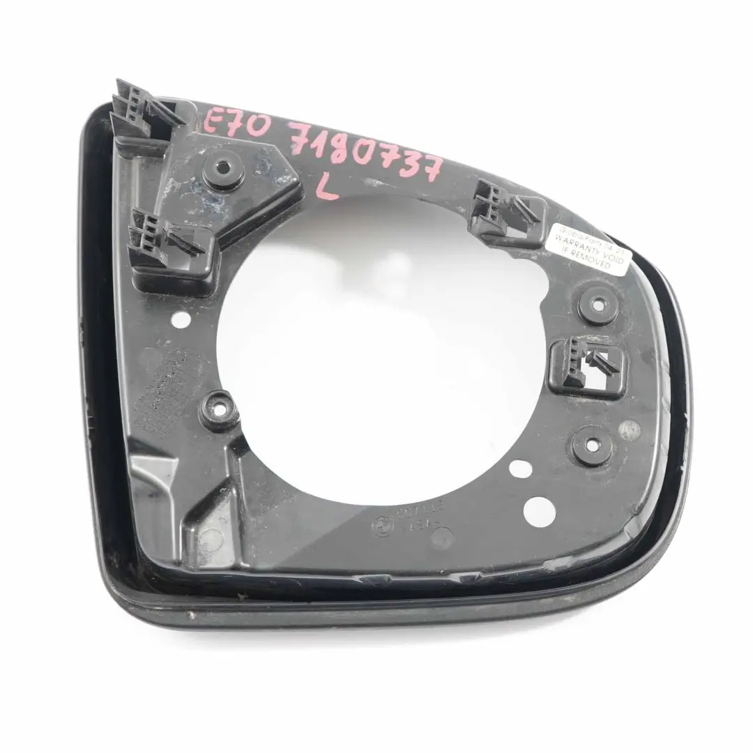 Espejo BMW X5 E70 X6 E71 Tapa Base Puerta Izquierda para Marco con número de pieza 7180737 Marco Espejo BMW X5 E70 X6 E71 Tapa Base Puerta Izquierda - SKU 7180737 - Número de pieza 7180737