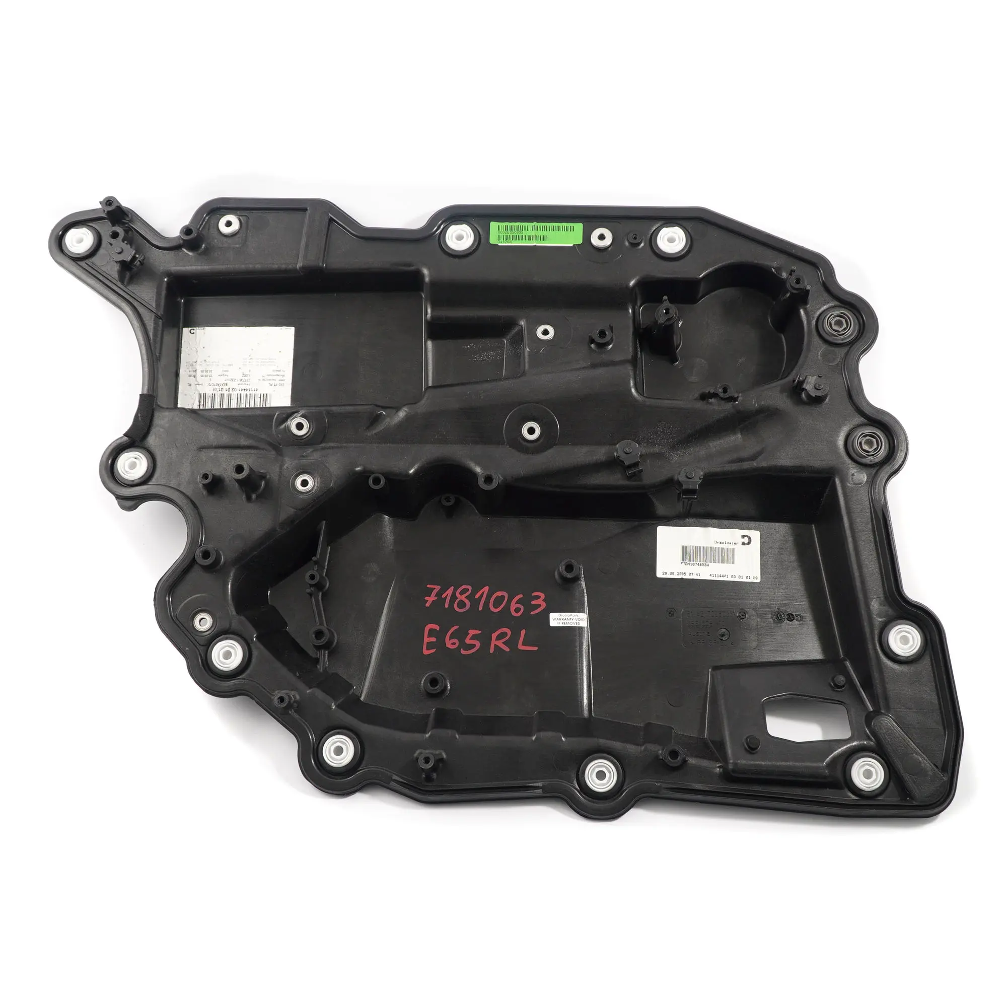 BMW E65 Abdeckung Carrier Innere Tür Hinten Links Roller Sonnenblende 7181063