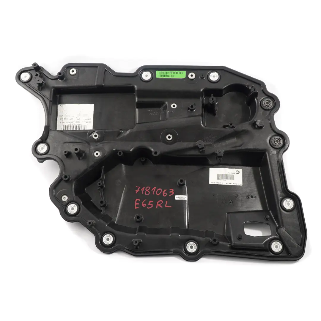 BMW E65 Cover Trim Carrier Inner Door Rear Left N/S Roller Sun Visor - SKU 7181063 - Part number 7181063