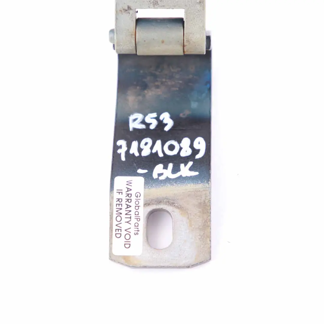 Boot Trunk Lid Hinge Right Left N/O/S Black to Mini R50 R53 Rear with Part number 7181089 Mini R50 R53 Rear Boot Trunk Lid Hinge Right Left N/O/S Black - SKU 7181089-BLK - Part number 7181089