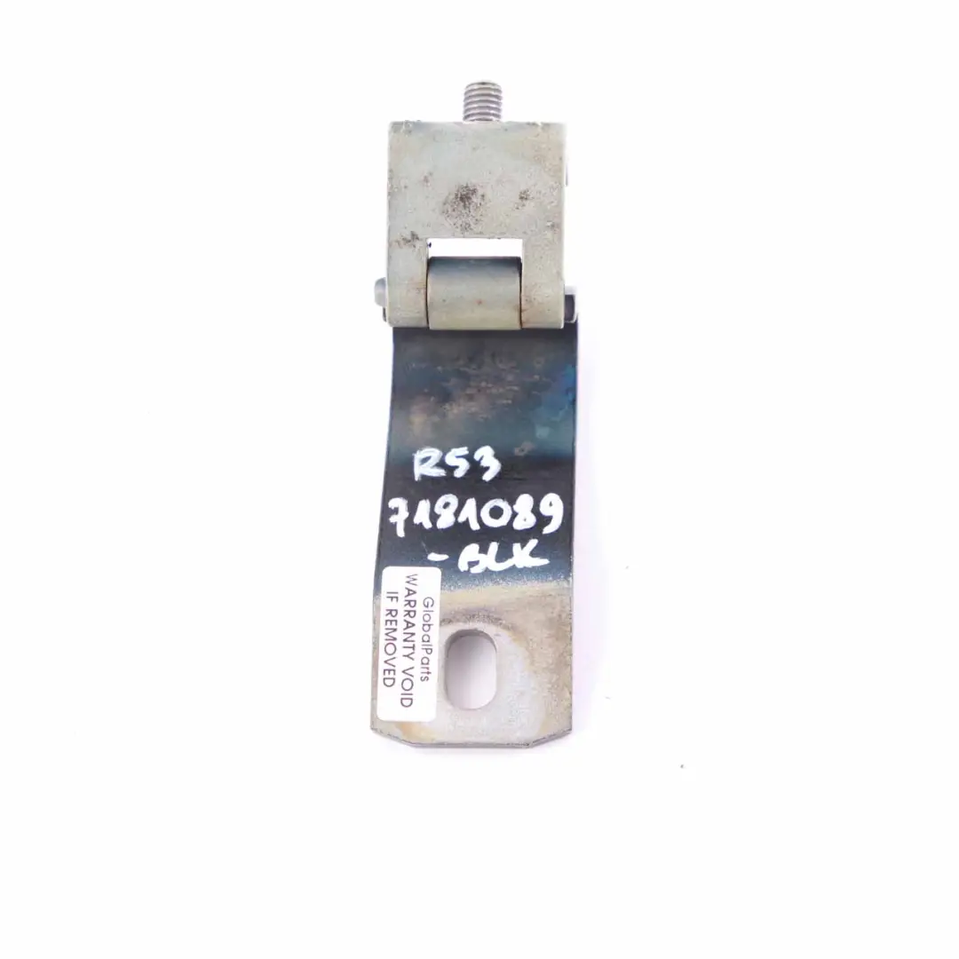 Mini R50 R53 Kofferraumdeckel Scharnier Hinten Rechts Links Schwarz - SKU 7181089-BLK - Teilenummer 7181089