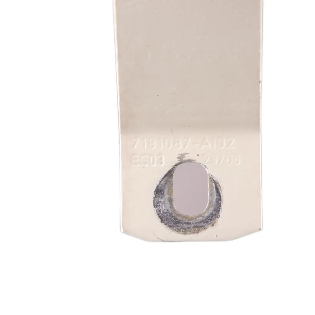 Boot Trunk Lid Hinge Right Left N/O/S Pepper White 850 to Mini R50 R53 Rear with Part number 7181089 Mini R50 R53 Rear Boot Trunk Lid Hinge Right Left N/O/S Pepper White 850 - SKU 7181089-PW - Part number 7181089