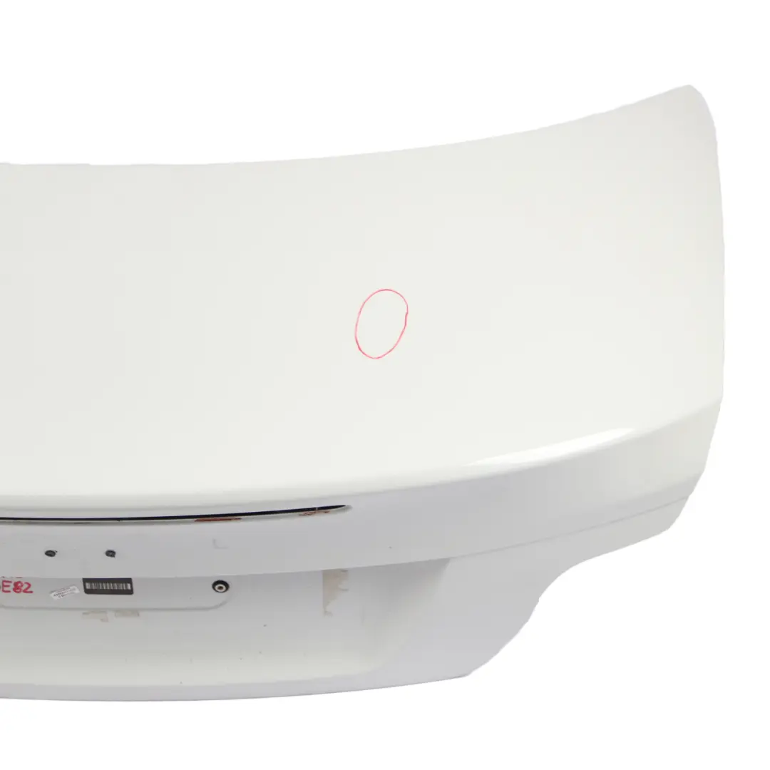 Coupé Tailgate Bootlid Boot Lid Alpinweiss Alpine White - 300 to BMW E82 with Part number 7181144 BMW E82 Coupé Tailgate Bootlid Boot Lid Alpinweiss Alpine White - 300 - SKU 7181144-AW - Part number 7181144