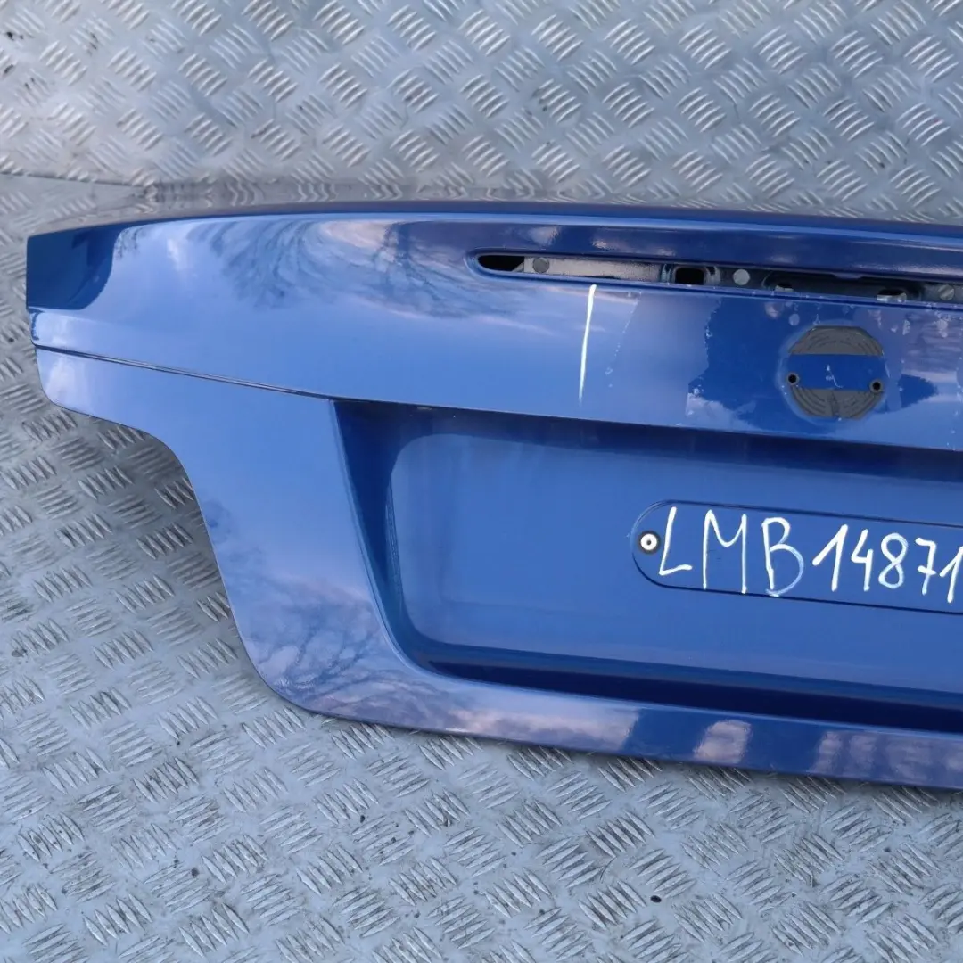 BMW 1 SERIES E82 Coupé Tailgate Bootlid Boot Lid Le Mans Blau Blue Metallic 381 - SKU 7181144-LMB - Part number 41627181144