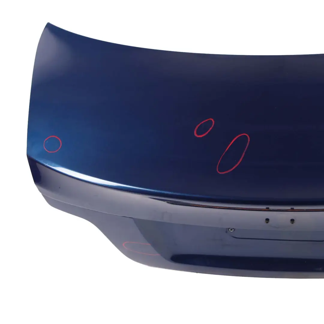 Bootlid Boot Lid Le Mans Blau Blue Metallic - 381 to BMW 1 E82 Coupe Tailgate with Part number 7181144 BMW 1 E82 Coupe Tailgate Bootlid Boot Lid Le Mans Blau Blue Metallic - 381 - SKU 7181144-LMB1 - Part number 7181144
