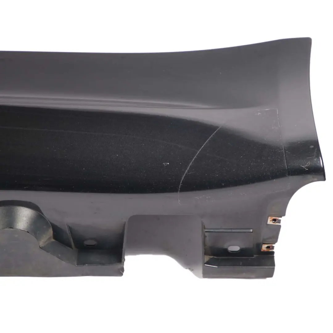BMW E63 LCI Sill Side Cover Skirt Left N/S Trim Panel E64 Black Sapphire - 475 - SKU 7181987-BS1 - Part number 7181987