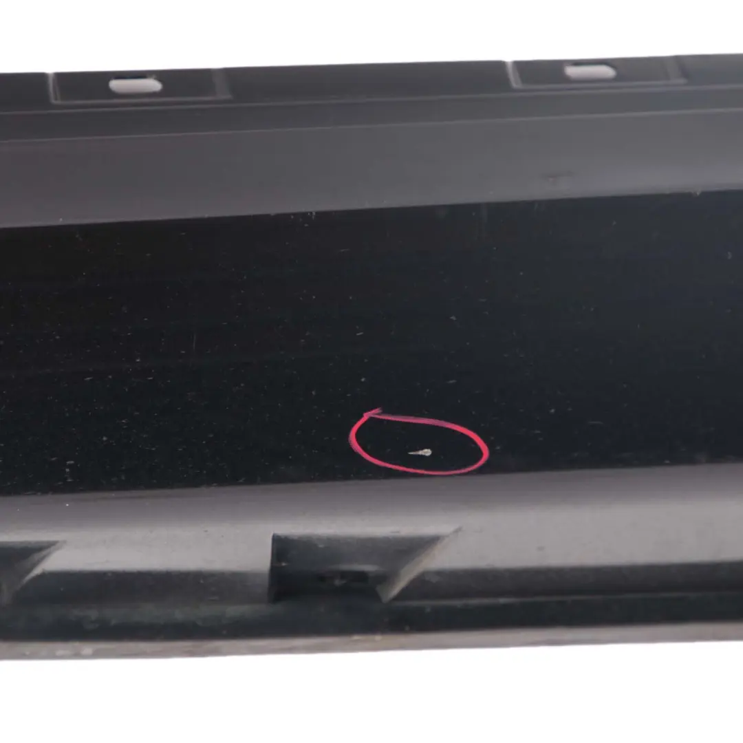 BMW E63 LCI Sill Side Cover Skirt Left N/S Trim Panel E64 Black Sapphire - 475 - SKU 7181987-BS1 - Part number 7181987