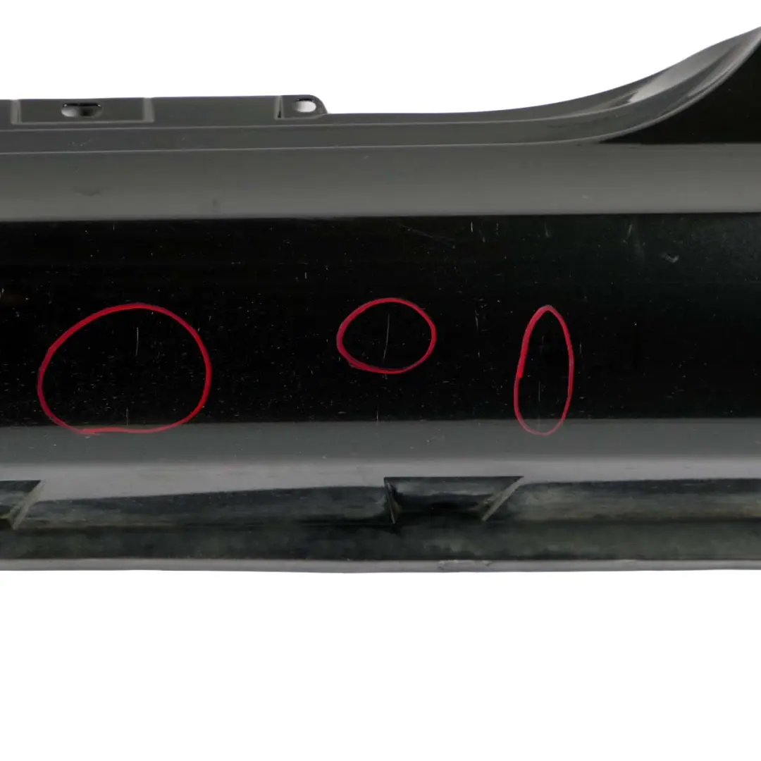 Door Sill Side Cover Skirt Left N/S Black Sapphire - 475 to BMW 6 E63 E64 LCI with Part number 7181987 BMW 6 E63 E64 LCI Door Sill Side Cover Skirt Left N/S Black Sapphire - 475 - SKU 7181987-BS - Part number 7181987