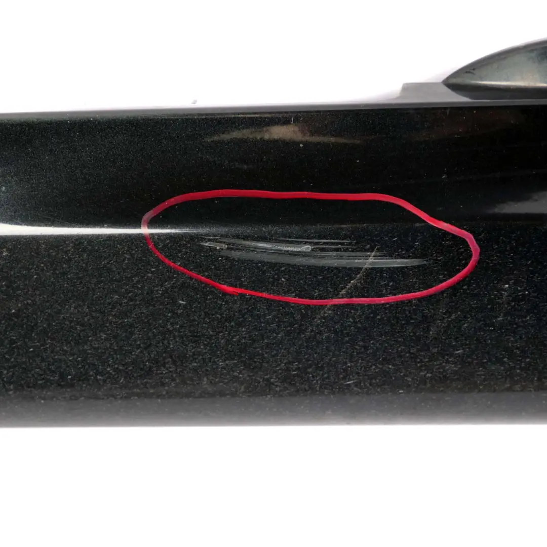 Door Sill Side Cover Skirt Left N/S Black Sapphire - 475 to BMW 6 E63 E64 LCI with Part number 7181987 BMW 6 E63 E64 LCI Door Sill Side Cover Skirt Left N/S Black Sapphire - 475 - SKU 7181987-BS - Part number 7181987