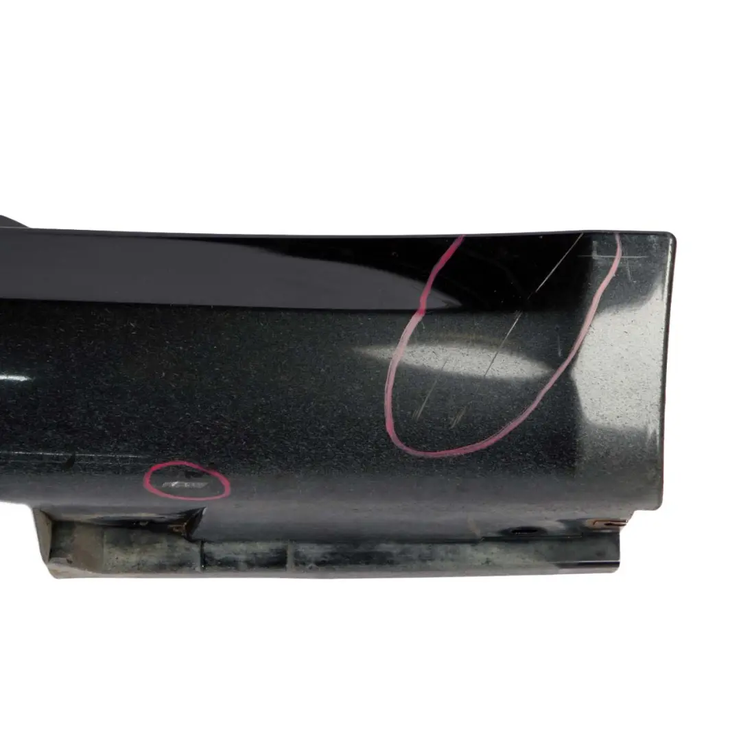 Door Sill Side Cover Skirt Right O/S Black Sapphire - 475 to BMW 6 E63 E64 LCI with Part number 7181988 BMW 6 E63 E64 LCI Door Sill Side Cover Skirt Right O/S Black Sapphire - 475 - SKU 7181988-BS - Part number 7181988