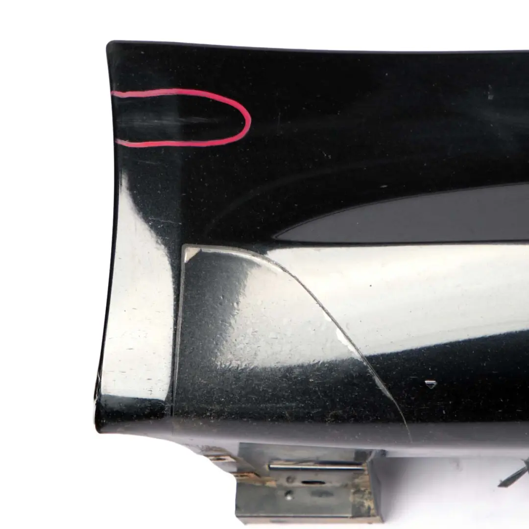 Door Sill Side Cover Skirt Right O/S Black Sapphire - 475 to BMW 6 E63 E64 LCI with Part number 7181988 BMW 6 E63 E64 LCI Door Sill Side Cover Skirt Right O/S Black Sapphire - 475 - SKU 7181988-BS - Part number 7181988
