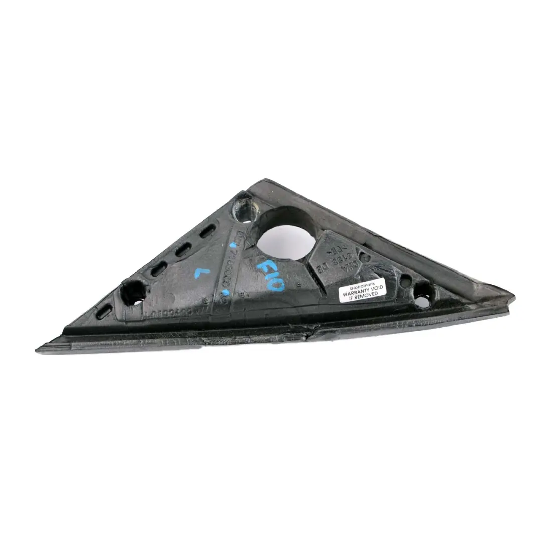 BMW F10 F11 Guarnizione Triangolo Specchio Esterno Sinistro Anteriore - SKU 7182009 - Numero di parte 7182009