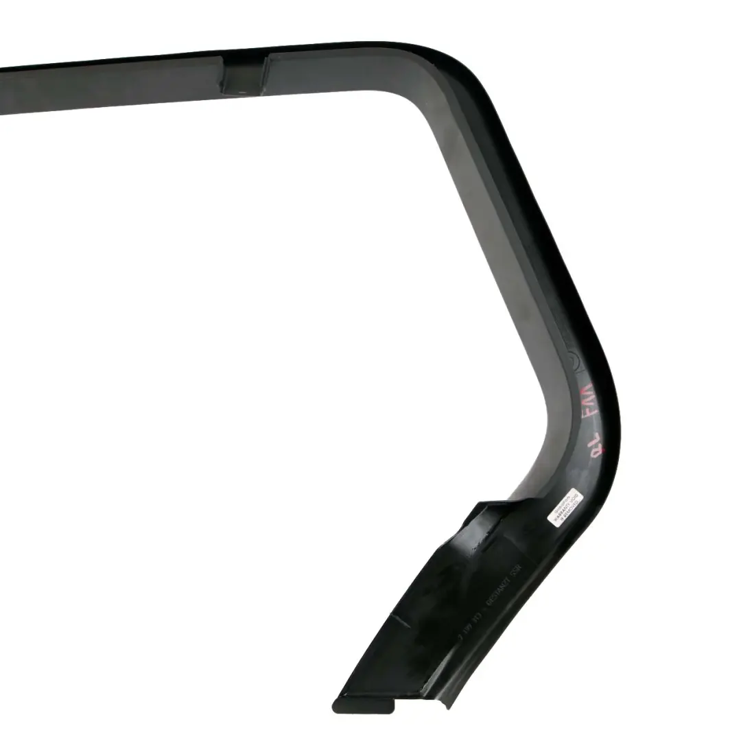 Window Trim BMW F11 Touring Door Frame Trim Strip Black Rear Left N/S  - SKU 7182055 - Part number 7182055