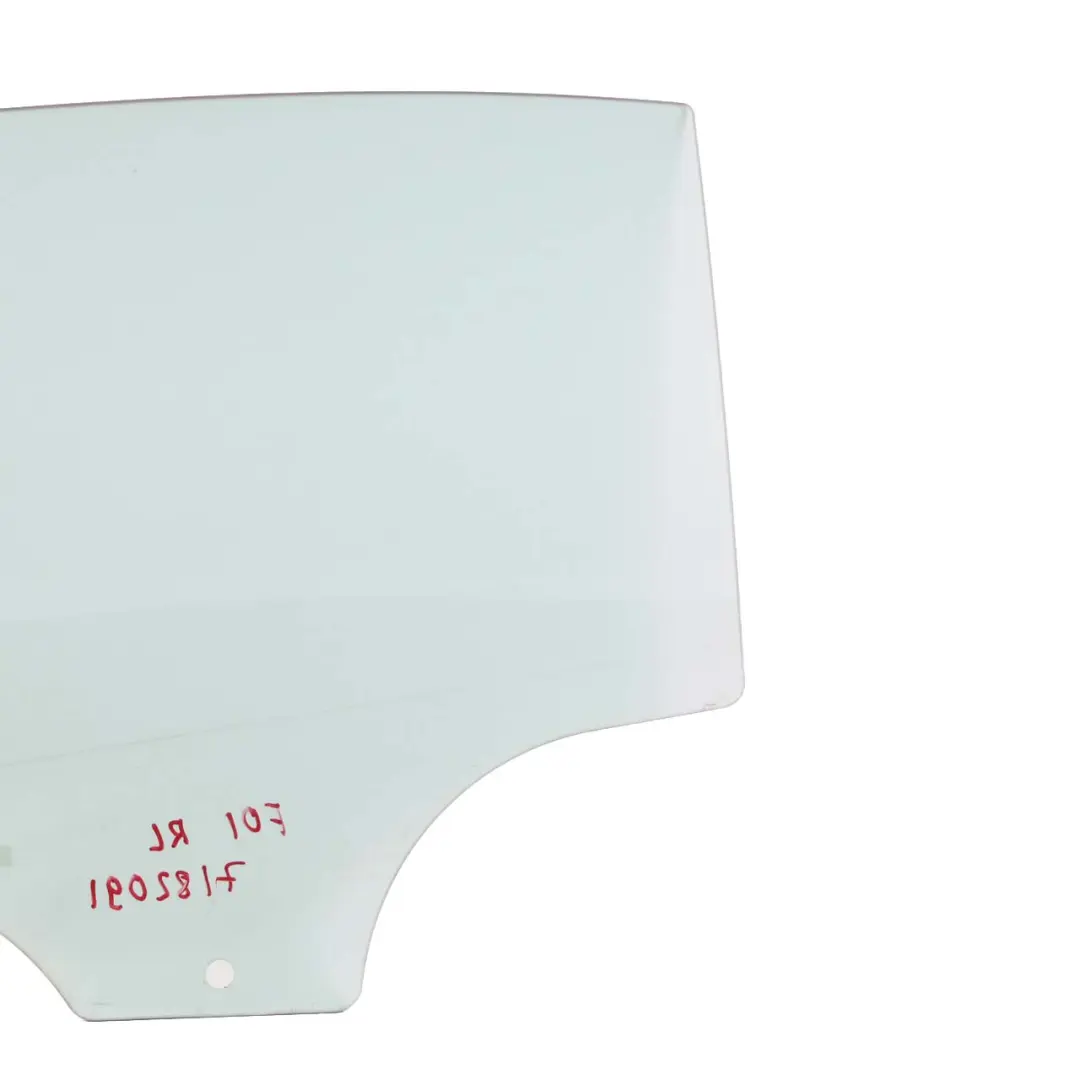 BMW F01 F04 Puerta trasera izquierda Ventana lateral Vidrio verde AS2 - SKU 7182091 - Número de pieza 7182091