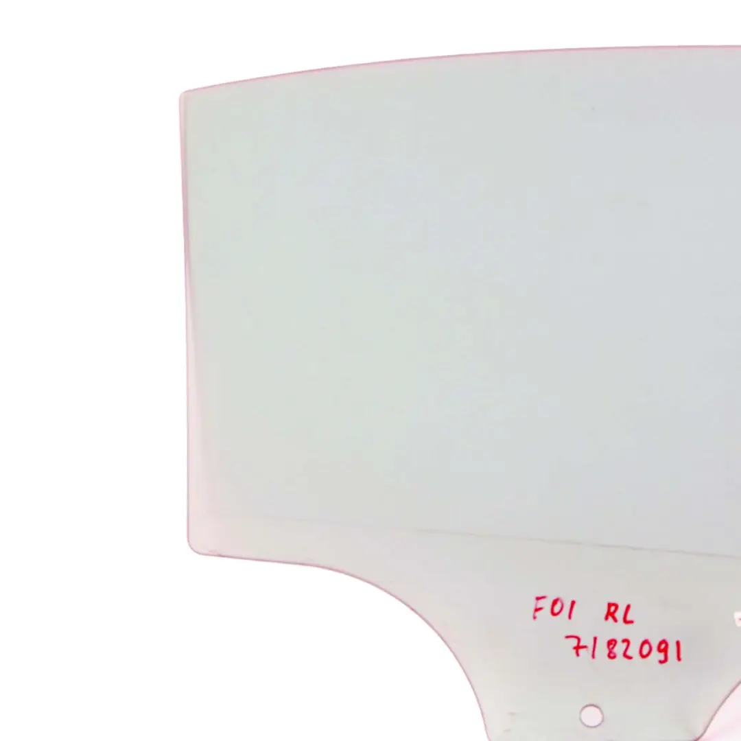 BMW F01 F04 Rear Left Door N/S Side Window Glass Green AS2 - SKU 7182091 - Part number 7182091