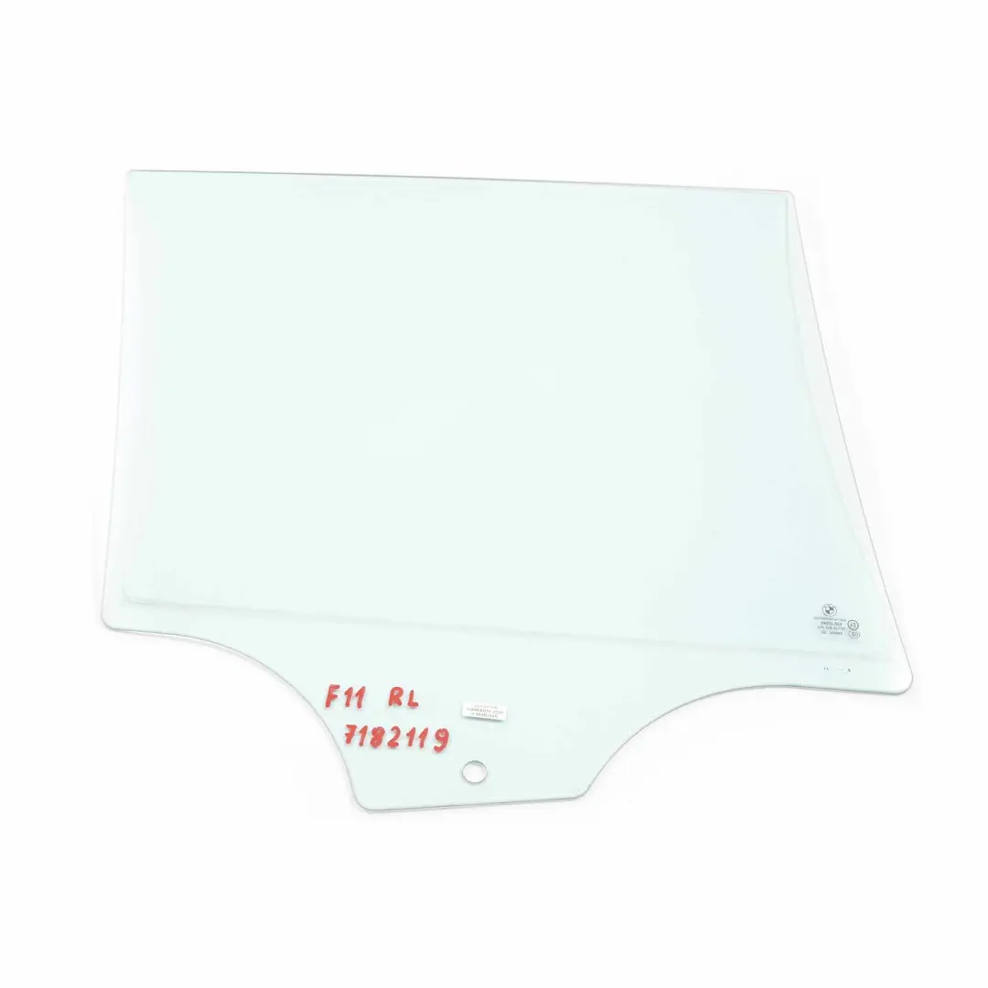 Vetro Finestrino Porta Touring Posteriore Sinistro AS2 per BMW F11 con numero di parte 7182119 BMW F11 Vetro Finestrino Porta Touring Posteriore Sinistro AS2 - SKU 7182119 - Numero di parte 7182119