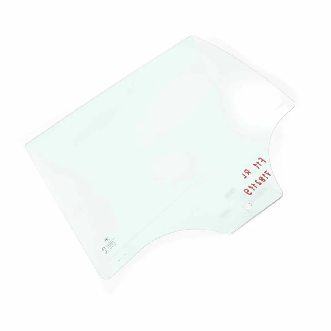 BMW F11 Door Window Glass Touring Rear Left N/S Side Green AS2 - SKU 7182119 - Part number 7182119