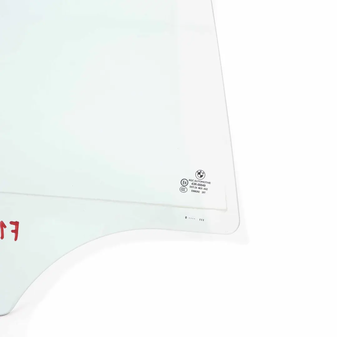 Puerta Ventana Vidrio Touring Trasera Derecha Lado AS2 para BMW F11 con número de pieza 7182120 BMW F11 Puerta Ventana Vidrio Touring Trasera Derecha Lado AS2 - SKU 7182120 - Número de pieza 7182120