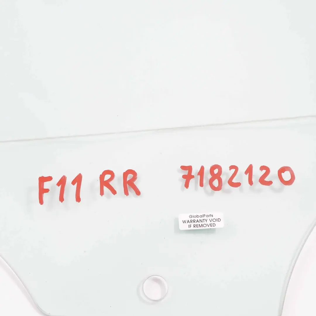 BMW F11 Szyba Drzwi Prawa Tylna Prawy Tył AS2 - SKU 7182120 - Numer Części 7182120
