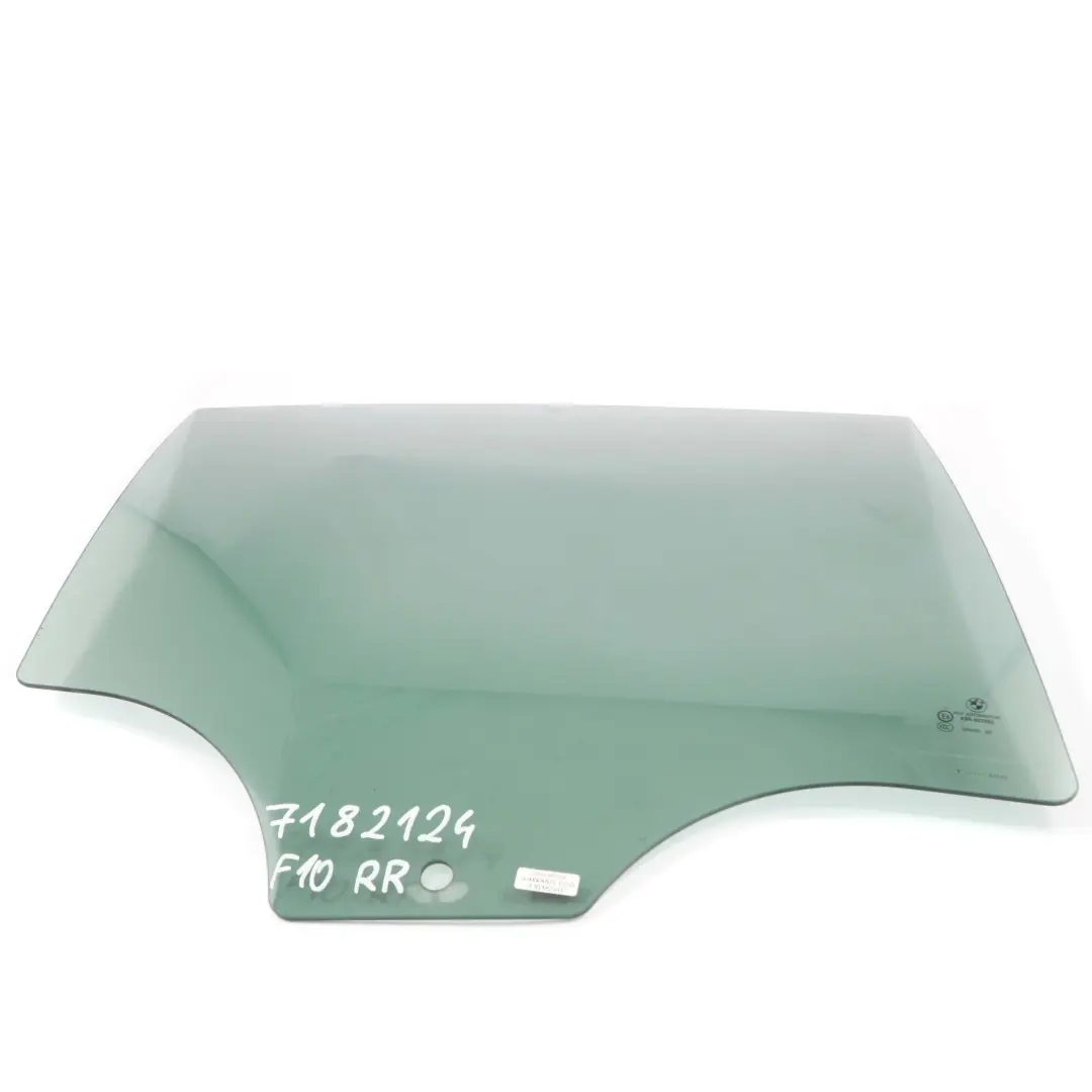 BMW F10 Vetro Laterale Porta Posteriore Destra Ssg - SKU 7182124 - Numero di parte 7182124
