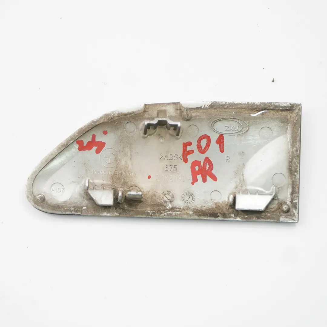 BMW F01 F02 F03 Trim Additiona Indicador luminoso derecho - SKU 7182190 - Número de pieza 7182190