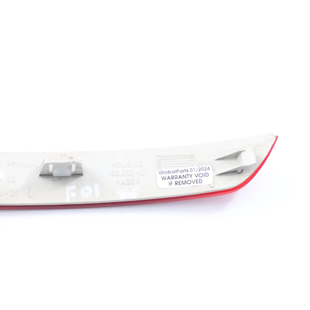 BMW F01 F02 Reflektor Lampe Hinten Links Stoßstange Trim Reflexion Rot - SKU 7182191 - Teilenummer 7182191