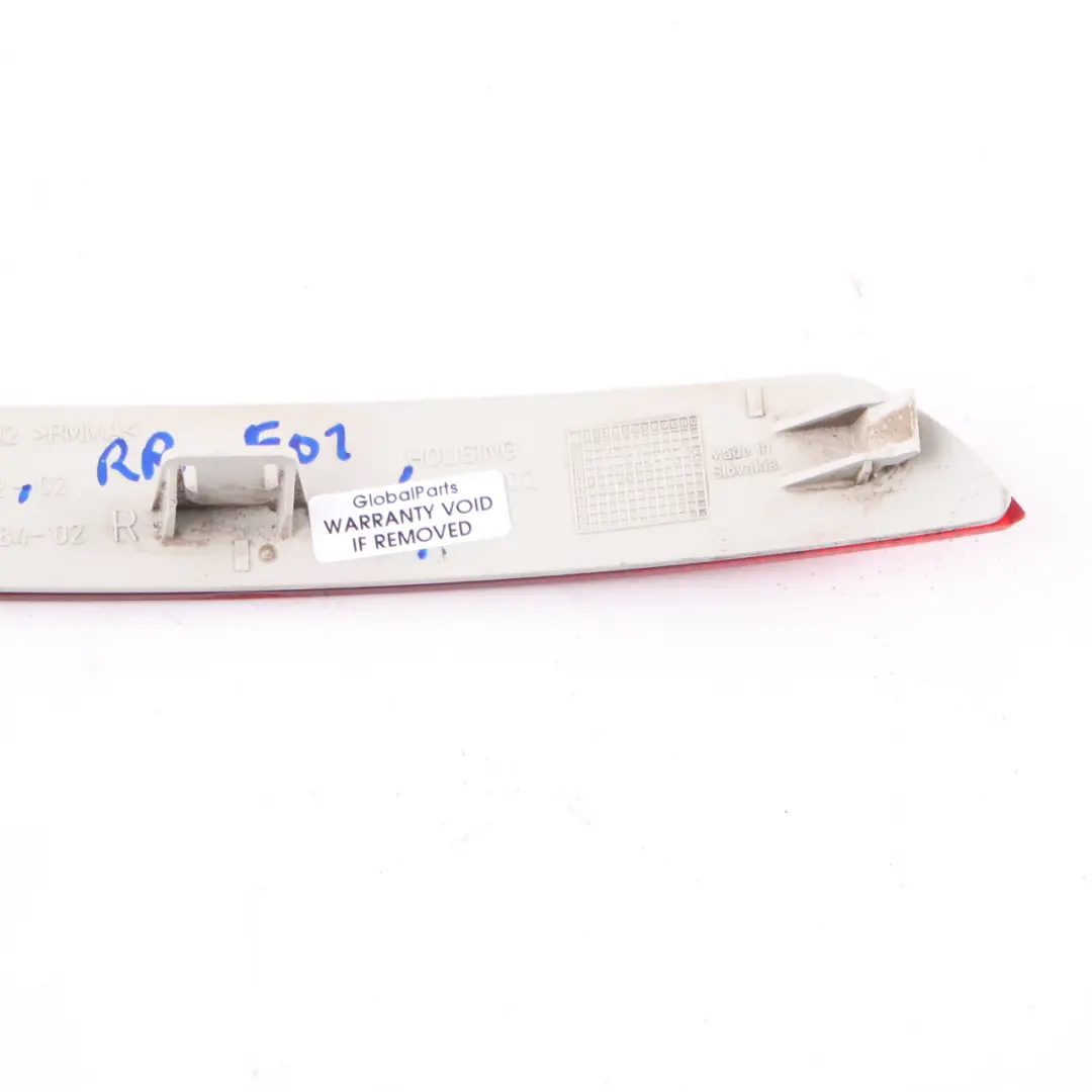 Reflector Lamp Rear Right Bumper Trim Reflection Red BMW F01 F02 - SKU 7182192 - Part number 7182192