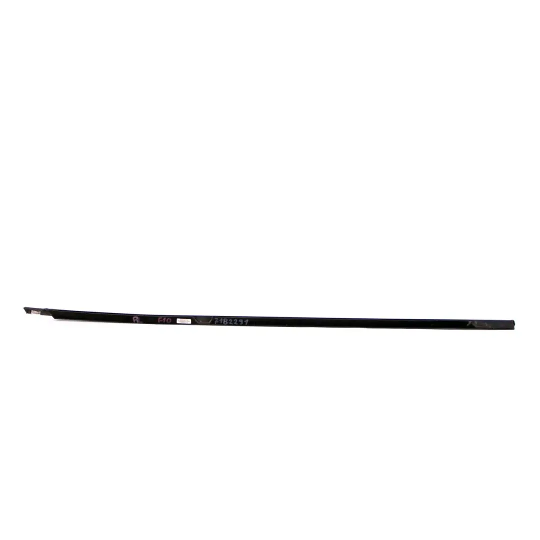 BMW F10 Finestra Esterno Copertura Listello Tenuta Cromata Posteriore Sinistro - SKU 7182291 - Numero di parte 7182291
