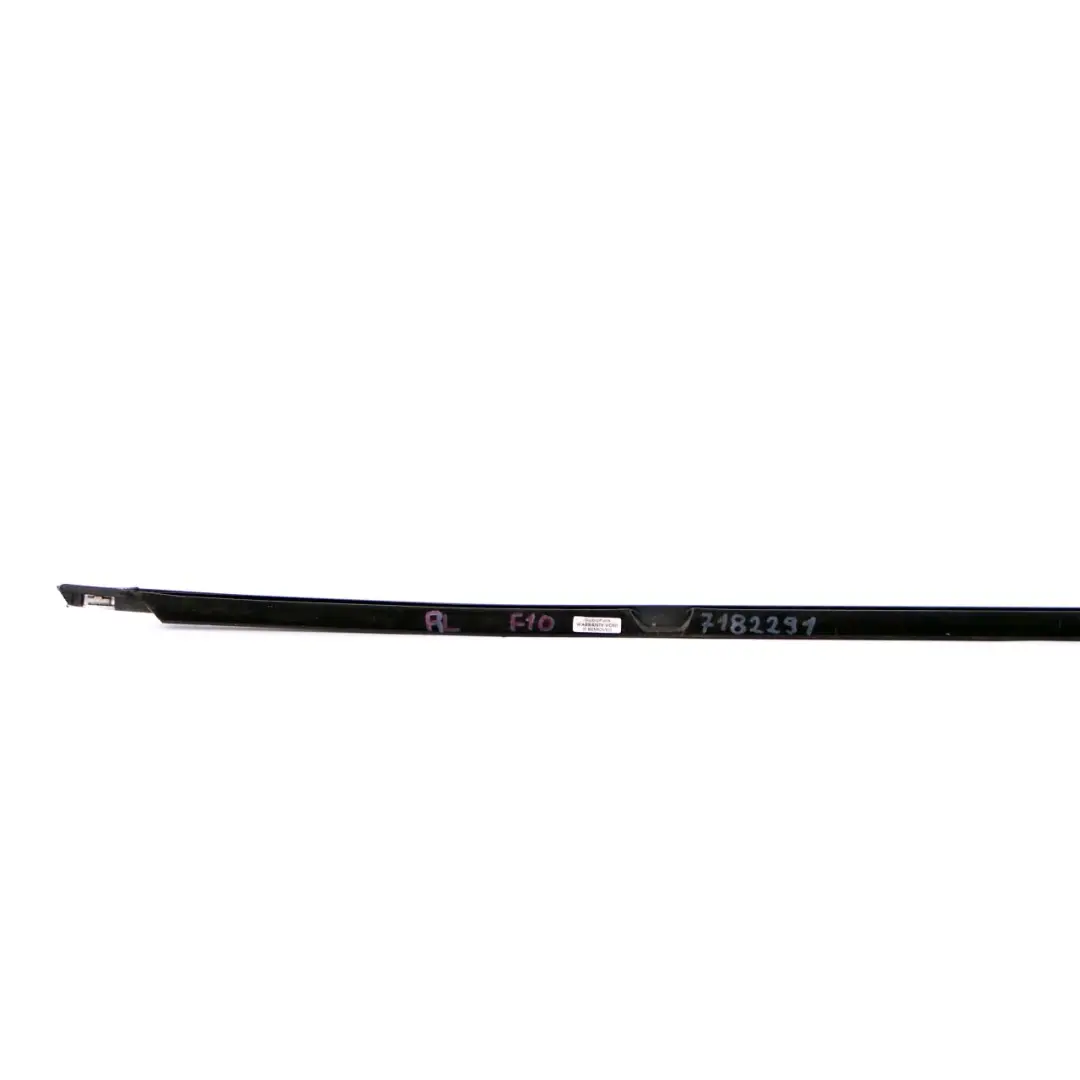 BMW F10 Embellecedor Exterior Puerta Ventana Cromado Parte Trasera Izquierda - SKU 7182291 - Número de pieza 7182291