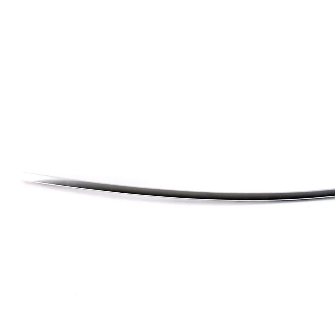 Finitura Telaio Finestra Porta Superiore Posteriore Destra Cromo per BMW F10 con numero di parte 7182300 BMW F10 Finitura Telaio Finestra Porta Superiore Posteriore Destra Cromo - SKU 7182300-1 - Numero di parte 7182300