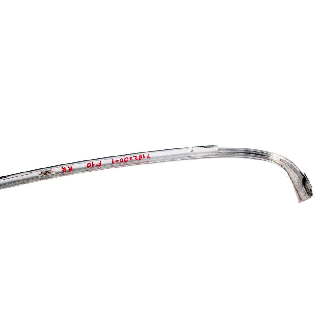 BMW F10 Finisseur Cadre fenêtre Porte supérieure Arrière Droite Chromé - SKU 7182300-1 - Numéro de pièce 7182300