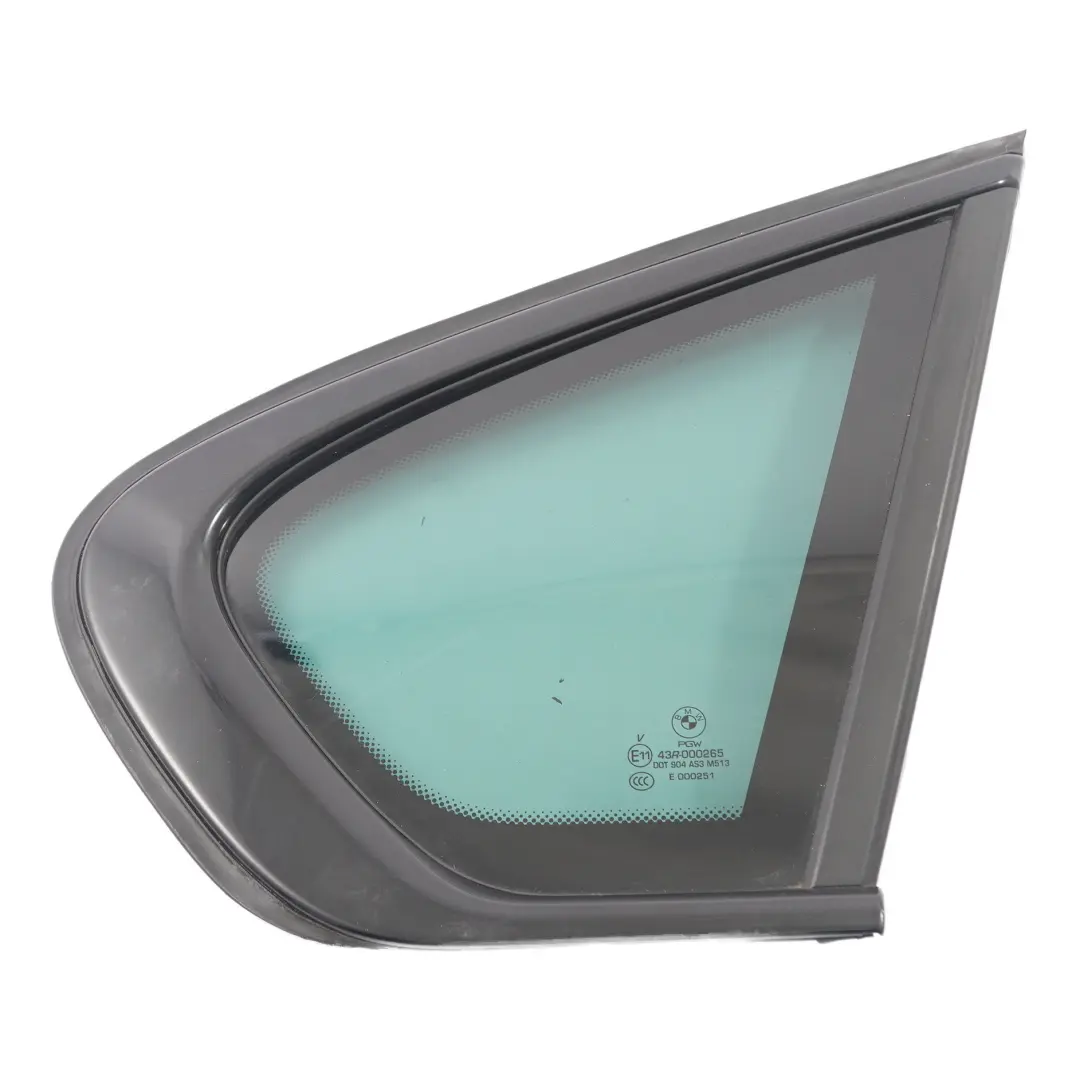 Finestrino Laterale Quarto Posteriore Destro Vetro AS3 per BMW X6 E71 con numero di parte 7182328 BMW X6 E71 Finestrino Laterale Quarto Posteriore Destro Vetro AS3 - SKU 7182328 - Numero di parte 7182328