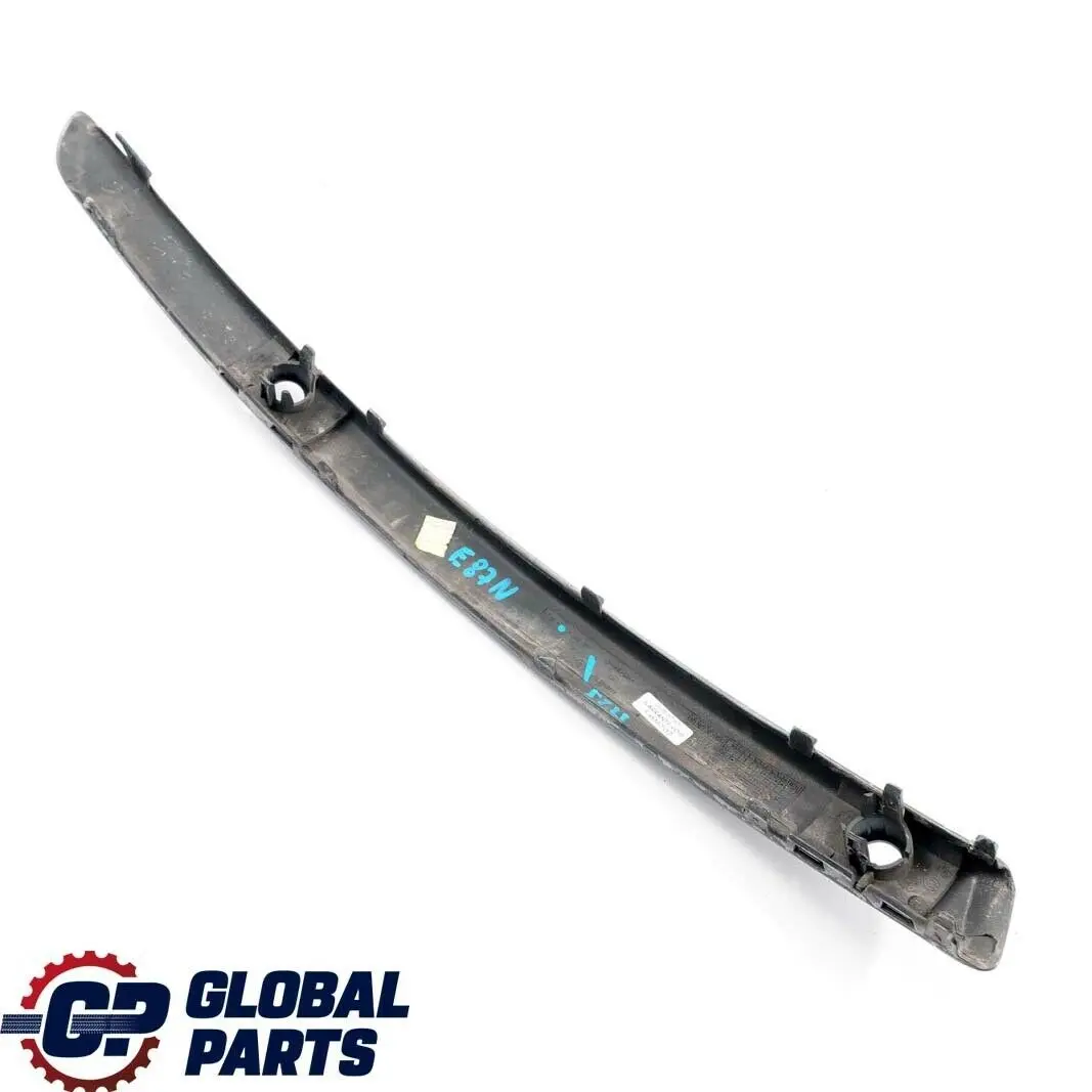 BMW E81 E87 LCI Listello Para Urti Paraurti Anteriore SX Nero 2 7185133 - SKU 7182371-SCH - Numero di parte 7182371