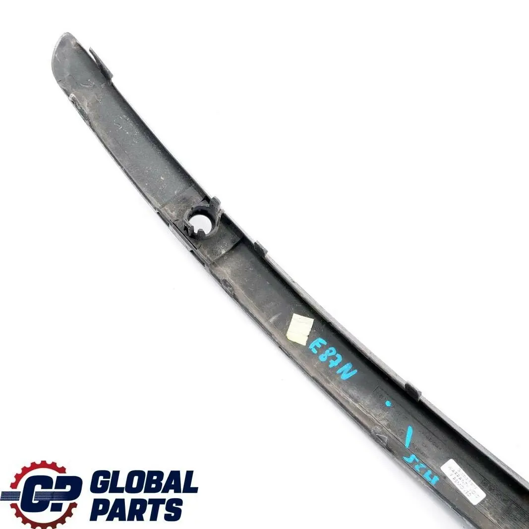BMW E81 E87 LCI Listello Para Urti Paraurti Anteriore SX Nero 2 7185133 - SKU 7182371-SCH - Numero di parte 7182371
