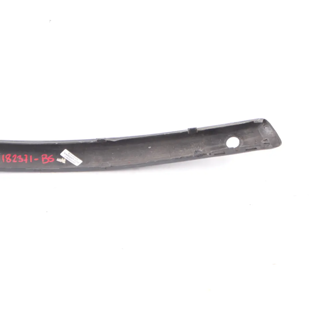 BMW E81 E87N LCI Striscia Di Gomma Protettiva Paraurti Anteriore Sinistra Nero - SKU 7182371-BS - Numero di parte 7182371