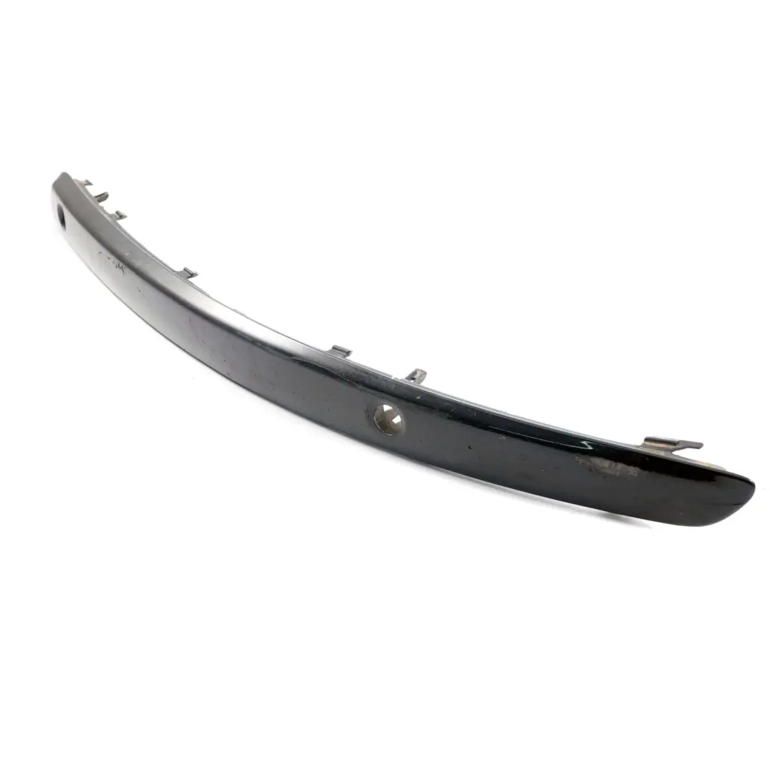 BMW E87N LCI Striscia Paraurti Anteriore Sinistra Copertura Pannello E81 Nero - SKU 7182371 - Numero di parte 7182371