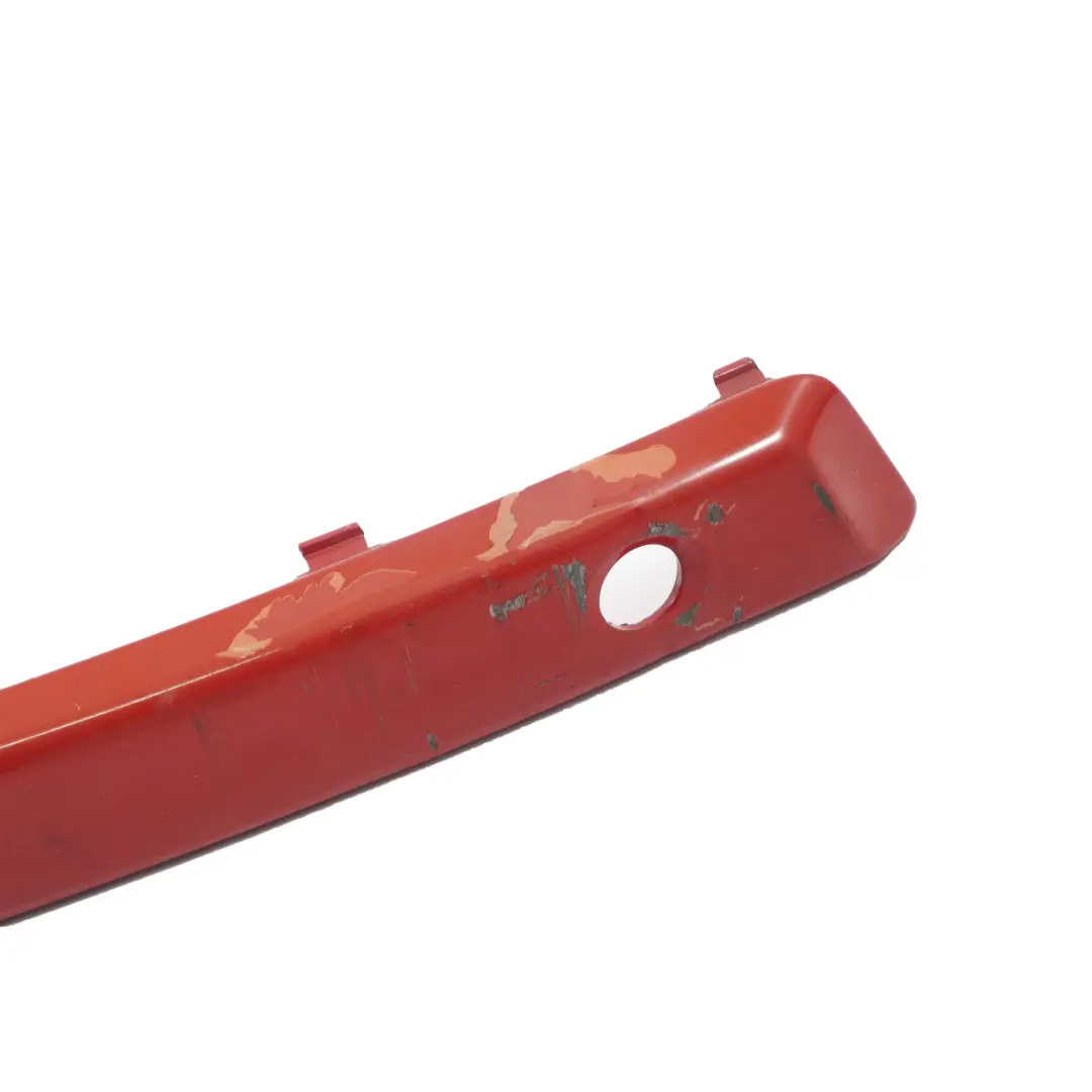 BMW E81 E87 LCI Striscia Protettiva Paraurti Anteriore Destra Karmesinrot Rosso - SKU 7182372-KAR - Numero di parte 7182372