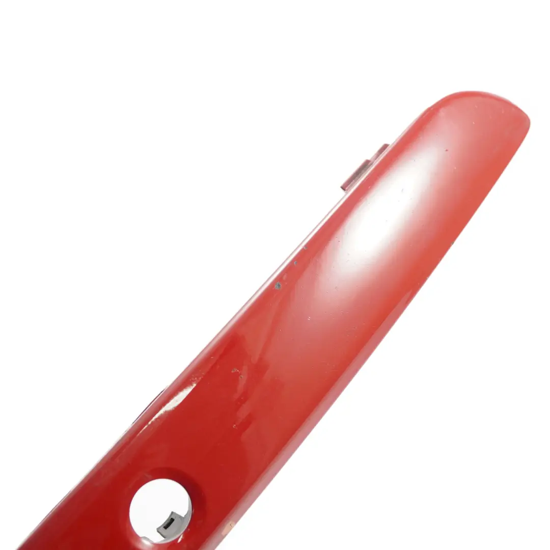 BMW E81 E87 LCI Parachoques Delantero Tira Protectora Derecha Karmesinrot Rojo - SKU 7182372-KAR - Número de pieza 7182372