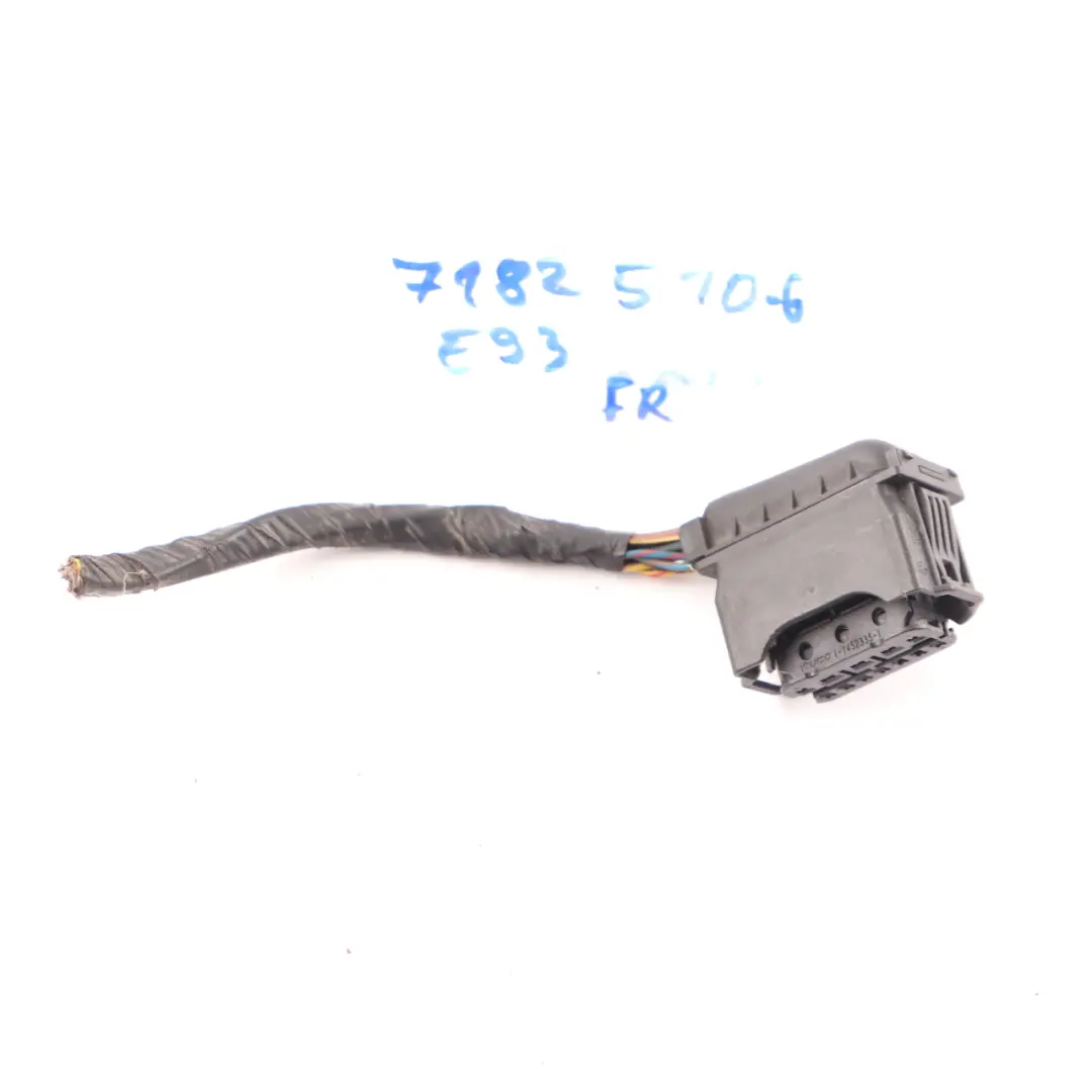 Socket BMW E92 E93 Bi-Xenon Headlight Front Lamp Right O/S Wiring 6925638 Plug - SKU 7182510-6 - Part number 7182510