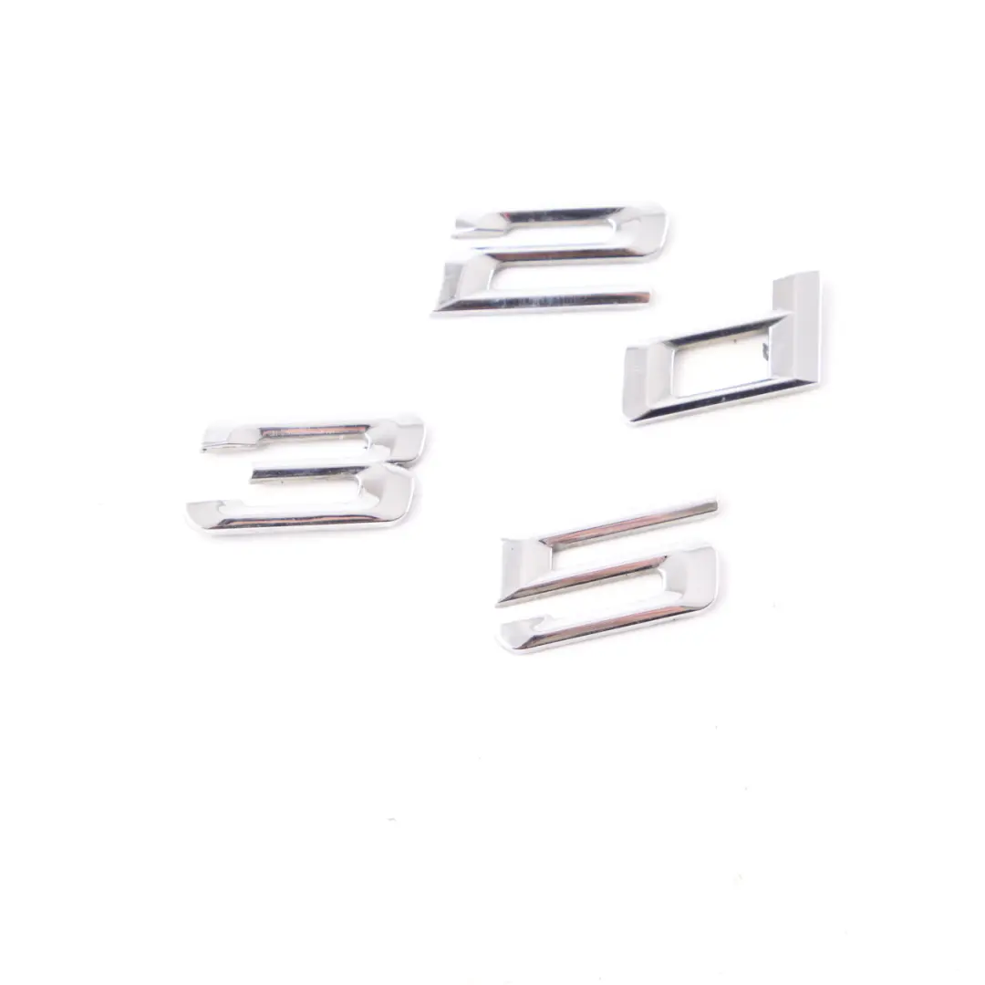 Embleme Colle Arriere - 325D - Diesel pour BMW 3 E90 LCI à propos du numéro de pièce 7183150 BMW 3 E90 LCI Embleme Colle Arriere - 325D - Diesel - SKU 7183150 - Numéro de pièce 7183150